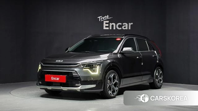 Kia Di Ol Nu Niro 2022 Серый из Кореи