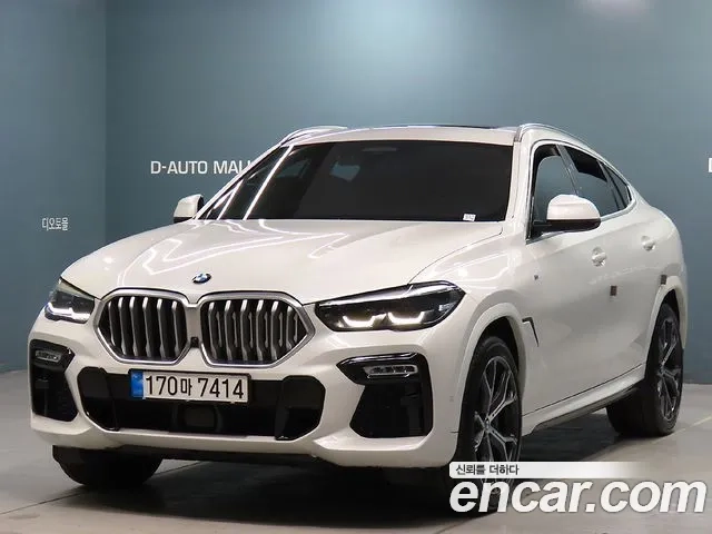 BMW X6 (G06) 2020 Белый из Кореи