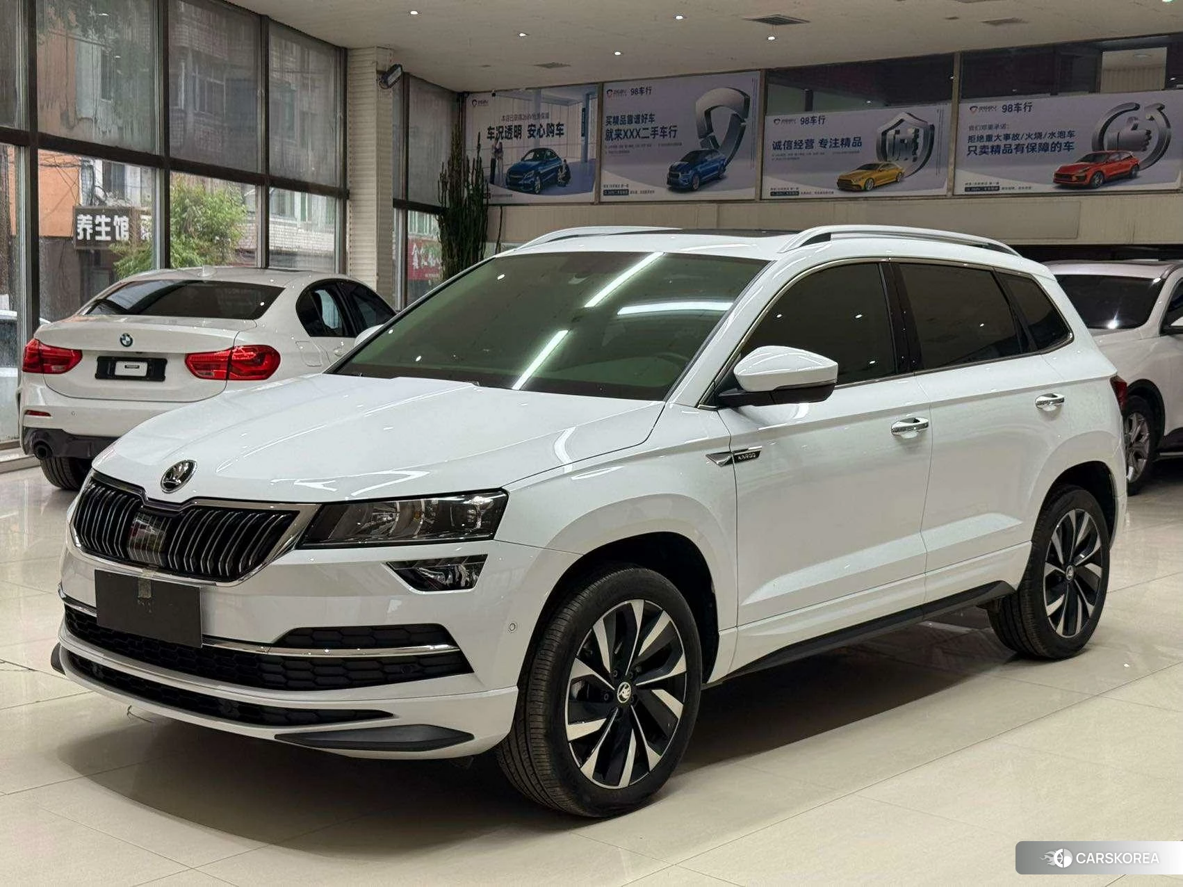 Skoda Krok 2023 Белый из Китая