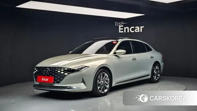 Hyundai The New Grandeur IG Hybrid 2021 Серебристо-серый из Кореи