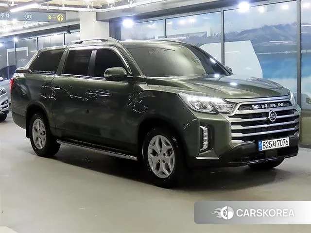 Ssangyong The New Rexton Sports Cannes 2023 Светло-зеленый из Кореи