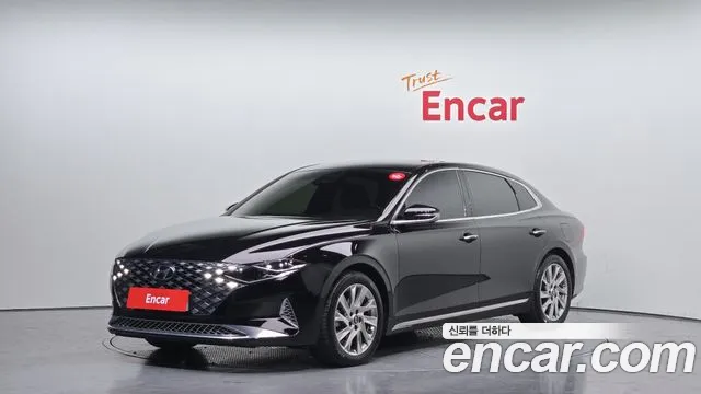 Hyundai The New Grandeur IG Hybrid 2022 Черный из Кореи