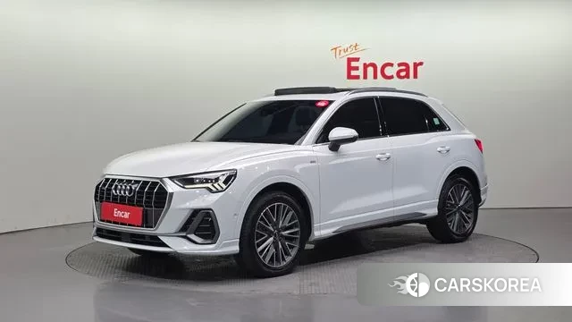 Audi Q3 (F3) 2023 Белый из Кореи