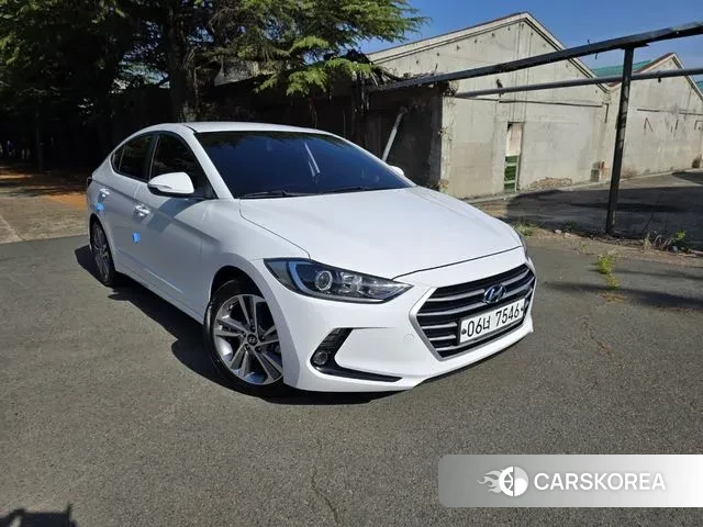 Hyundai Avante AD 2018 Белый из Кореи
