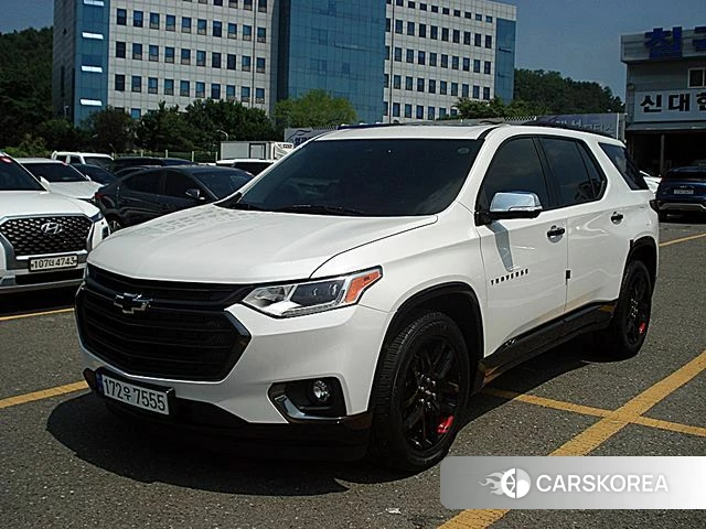 Chevrolet (GM Daewoo) Traverse 2020 Белый из Кореи