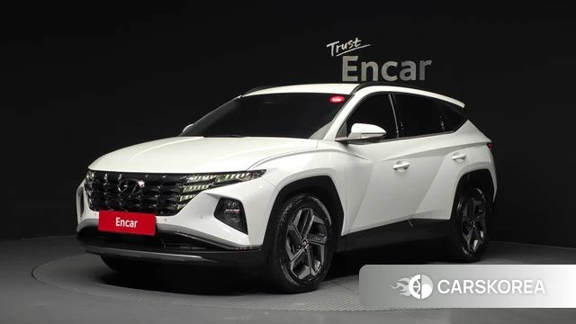 Hyundai Tucson (NX4) 2021 Белый из Кореи