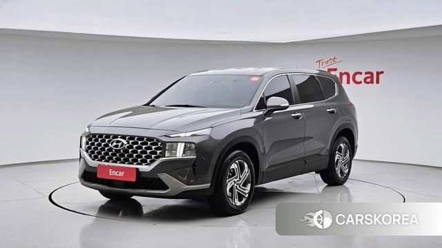 Hyundai The New Santa Fe 2021 Серый из Кореи