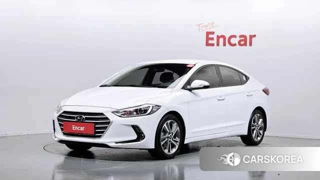 Hyundai Avante AD 2018 Белый из Кореи