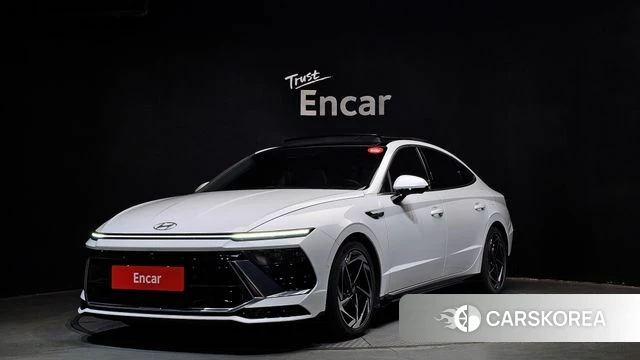 Hyundai Sonata D Edge (DN8) 2023 Белый из Кореи