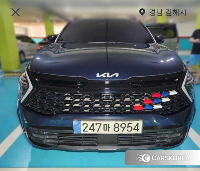 Kia Sportage 5th Generation 2024 Синий из Кореи