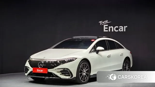 Mercedes-Benz EQS V297 2022 Белый из Кореи