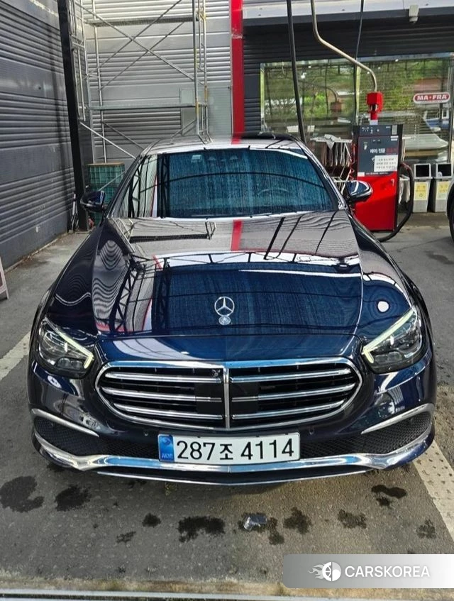 Mercedes-Benz E-Class W213 2022 Синий из Кореи