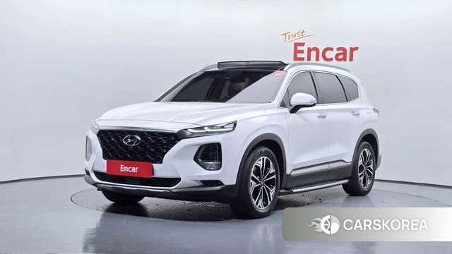 Hyundai Santa Fe TM 2018 Белый из Кореи