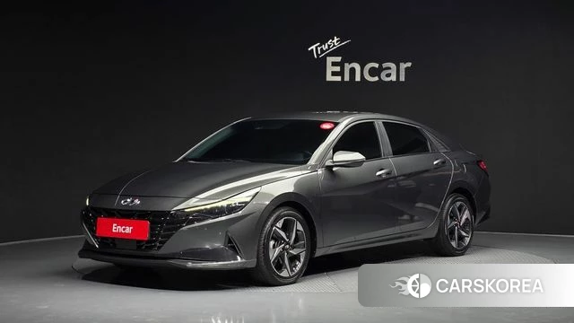 Hyundai Avante (CN7) 2021 Серый из Кореи