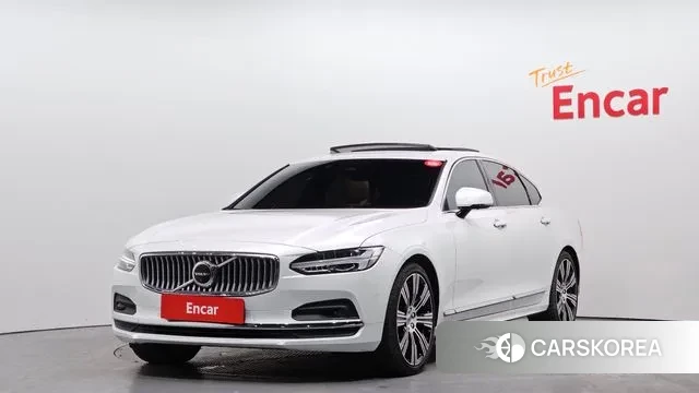 Volvo S90 2022 Белый из Кореи