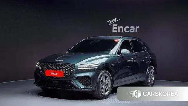 Genesis GV70 2021 Темно-зеленый из Кореи