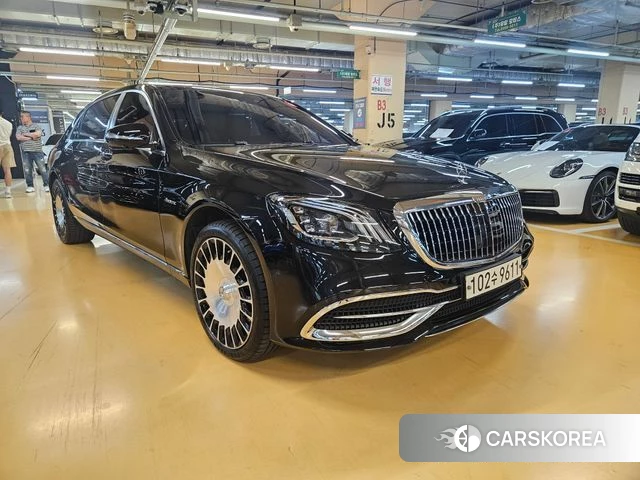 Mercedes-Benz S-Class W222 2020 Черный из Кореи