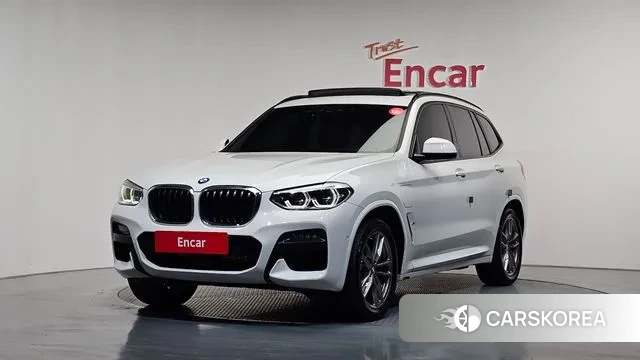 BMW X3 (G01) 2021 Белый из Кореи