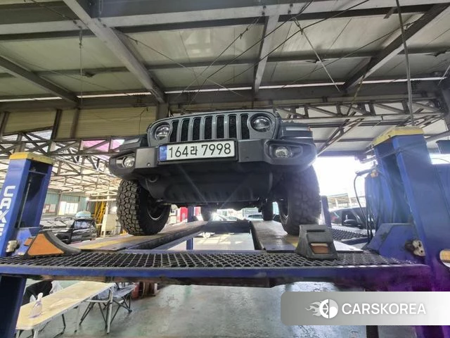 Jeep Wrangler (JL) 2022 Серый из Кореи