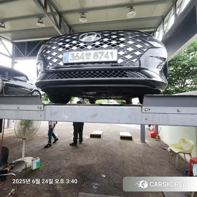 Hyundai The New Grandeur IG 2020 Черный из Кореи