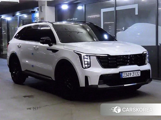 Kia The New Sorento 4th Generation 2023 Белый из Кореи