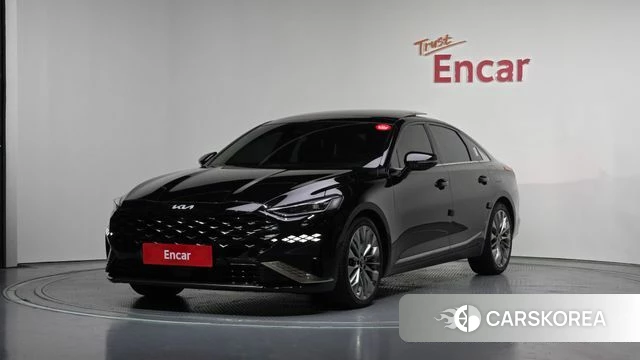 Kia K8 2021 Черный из Кореи