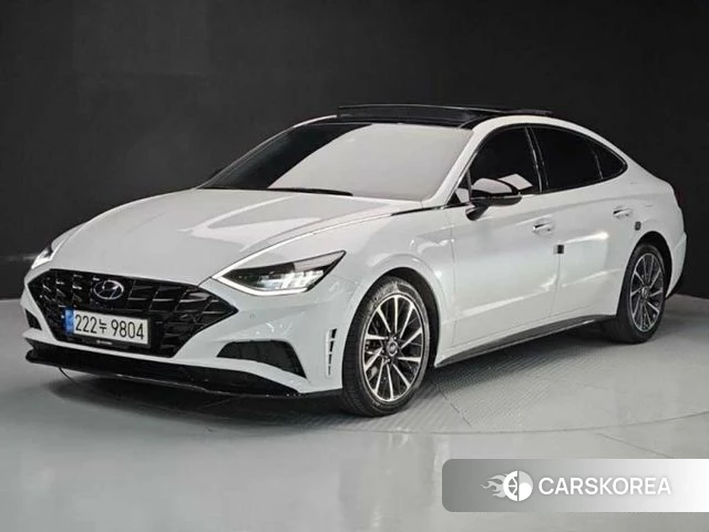 Hyundai Sonata (DN8) 2019 Белый из Кореи