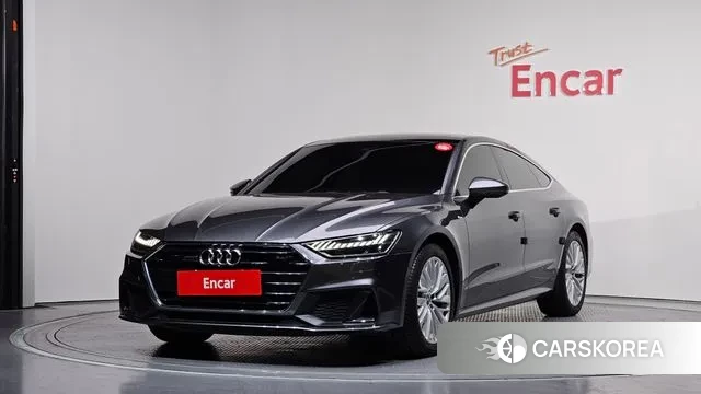 Audi A7 (4K) 2020 Серый из Кореи