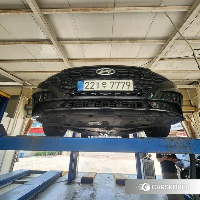 Hyundai Sonata (DN8) 2021 Черный из Кореи