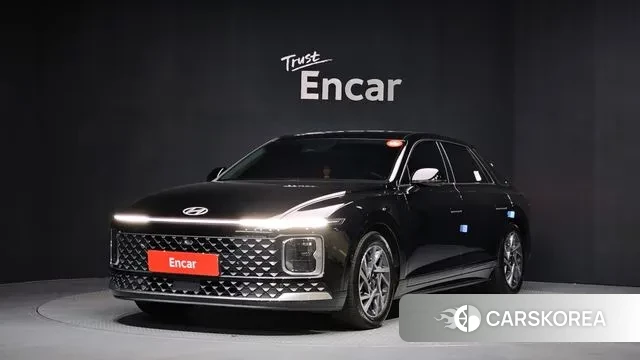 Hyundai Grandeur Hybrid (GN7) 2024 Черный из Кореи