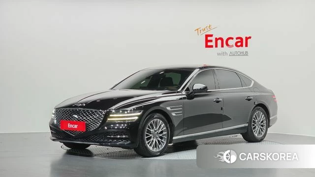 Genesis G80 (RG3) 2021 Черный из Кореи