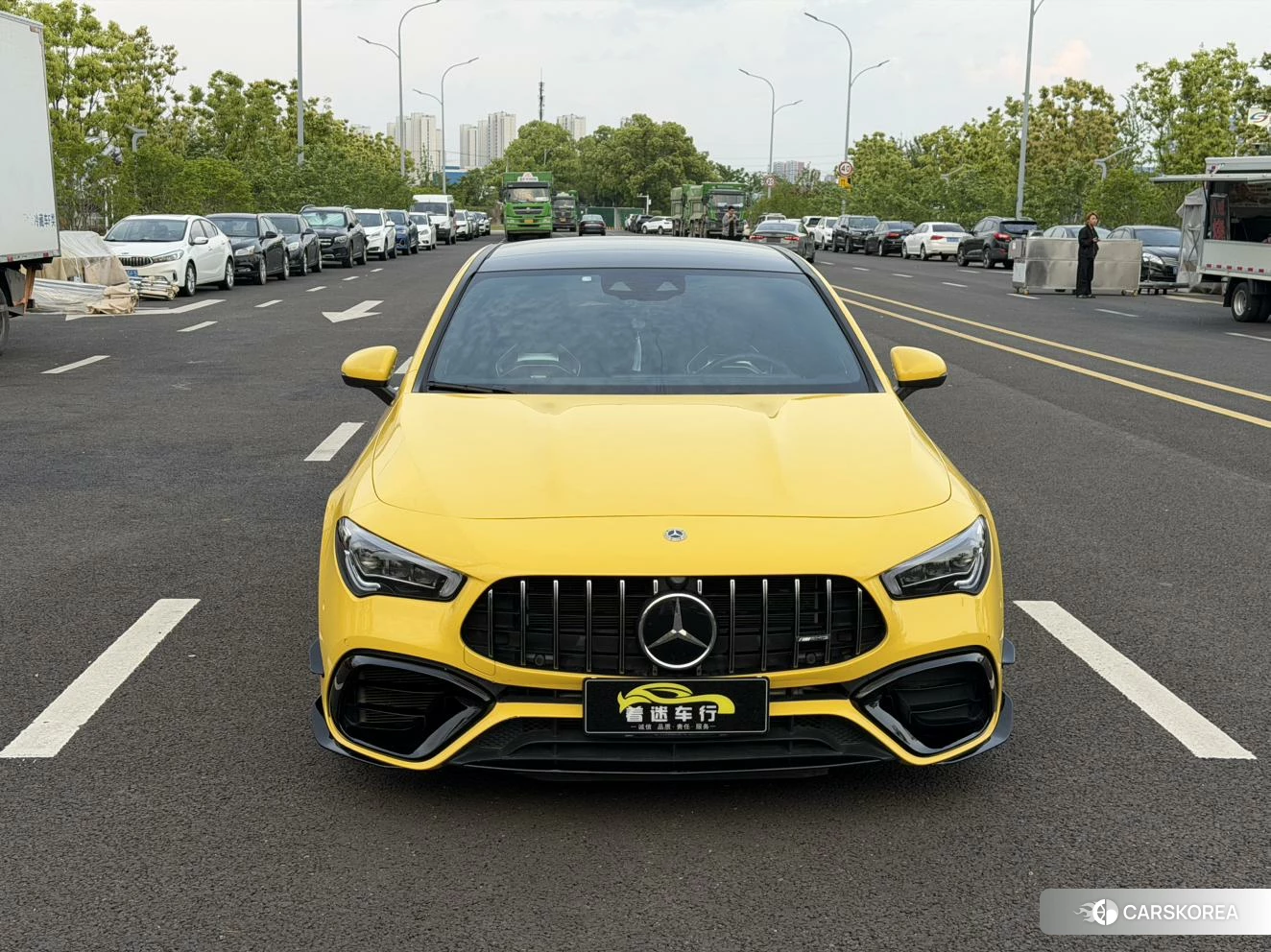 Mercedes-Benz CLA AMG 2022 Желтый из Китая