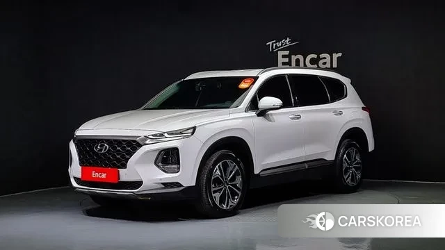 Hyundai Santa Fe TM 2019 Белый из Кореи