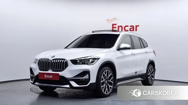 BMW X1 (F48) 2022 Белый из Кореи