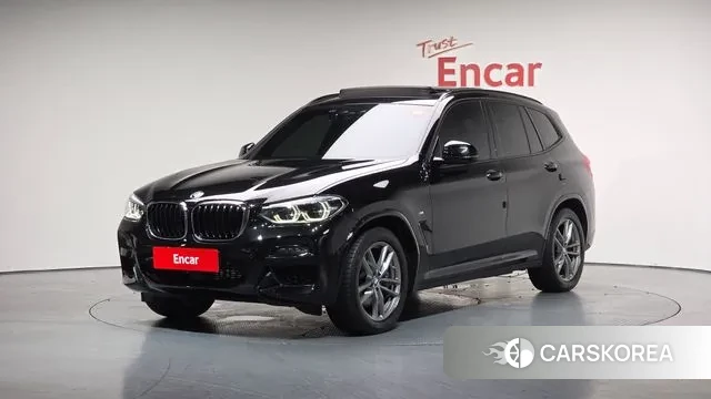 BMW X3 (G01) 2020 Черный из Кореи