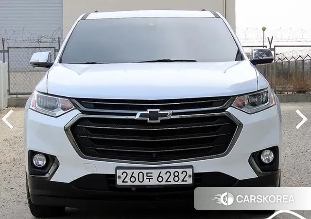 Chevrolet (GM Daewoo) Traverse 2020 Белый из Кореи