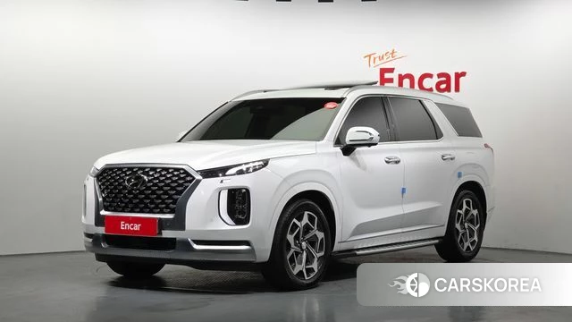 Hyundai Palisade 2021 Белый из Кореи