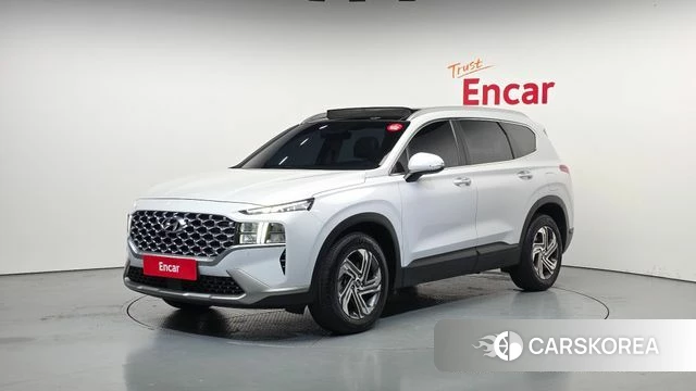 Hyundai The New Santa Fe 2021 Белый из Кореи