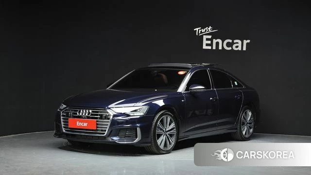 Audi A6 (C8) 2022 Синий из Кореи