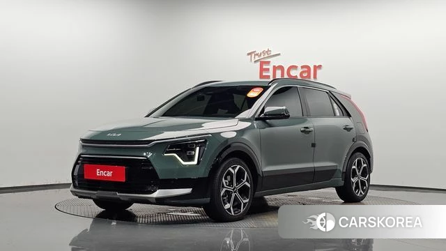 Kia Di Ol Nu Niro 2022 Зеленый из Кореи