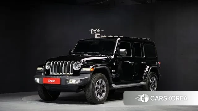 Jeep Wrangler (JL) 2022 Черный из Кореи