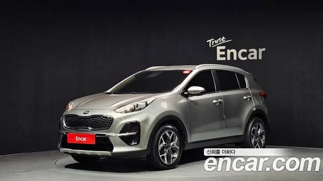 Kia Sportage The Bold 2020 Серебристо-серый из Кореи