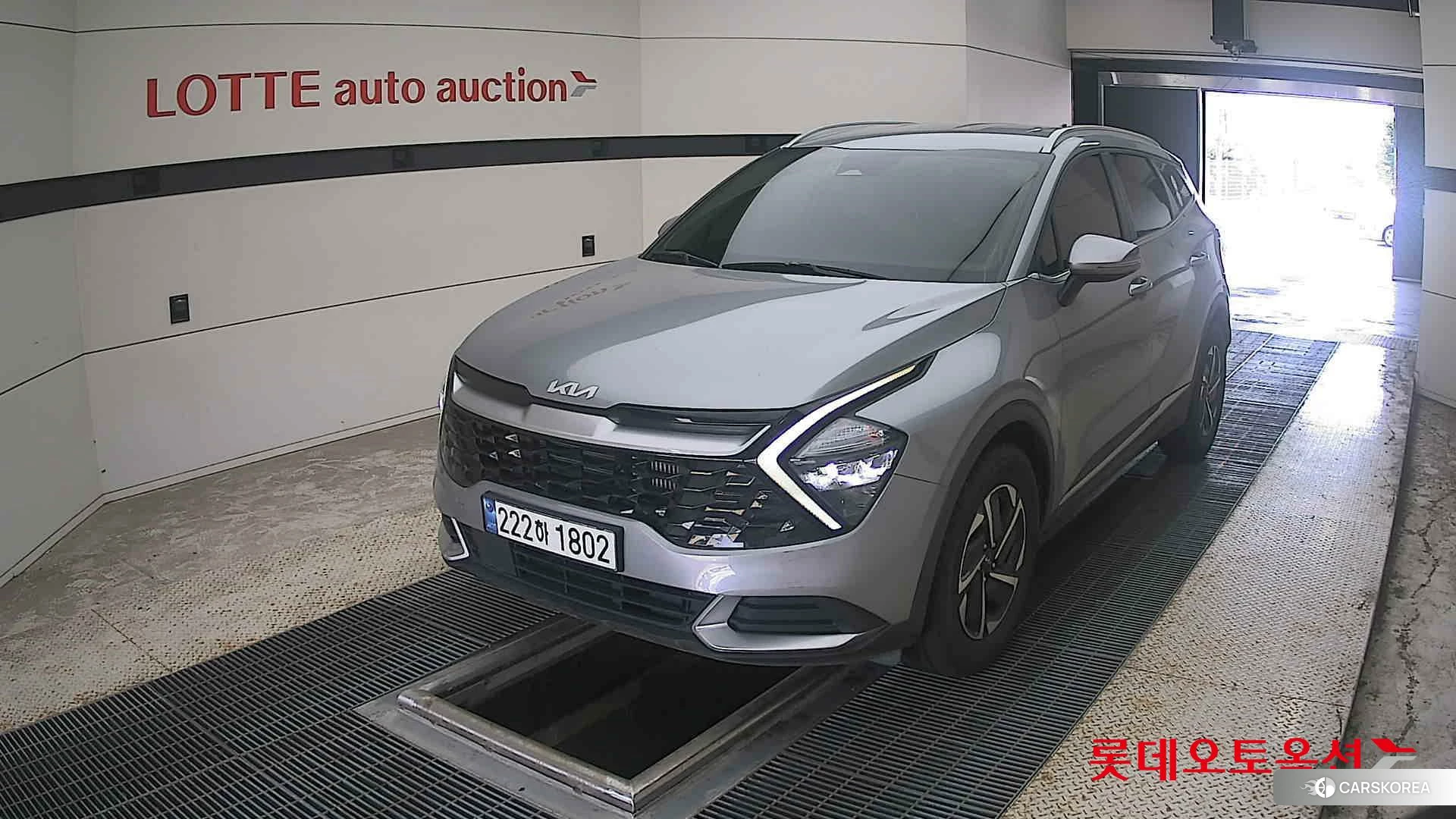 Kia Sportage Hybrid 2023 Steel Grey из Кореи