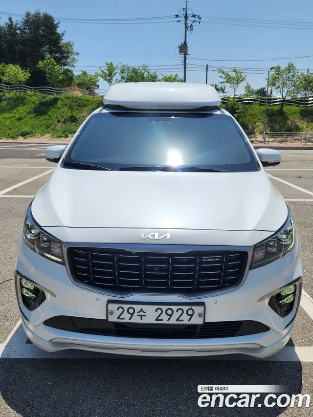 Kia The New Carnival 2019 Белый из Кореи
