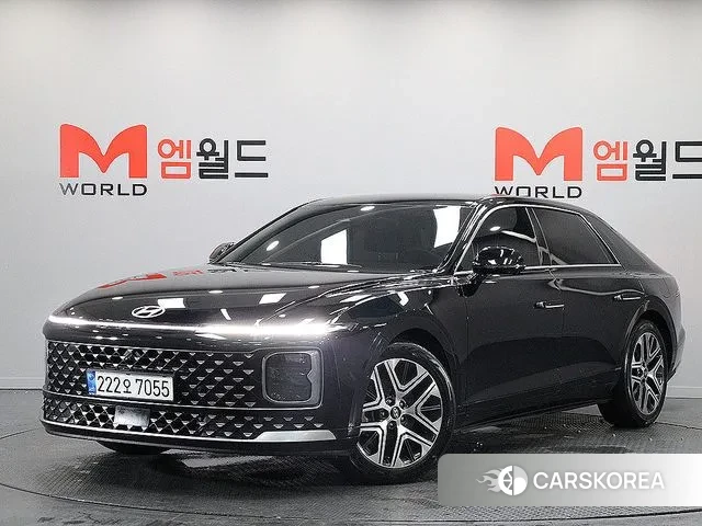 Hyundai Grandeur (GN7) 2023 Черный из Кореи