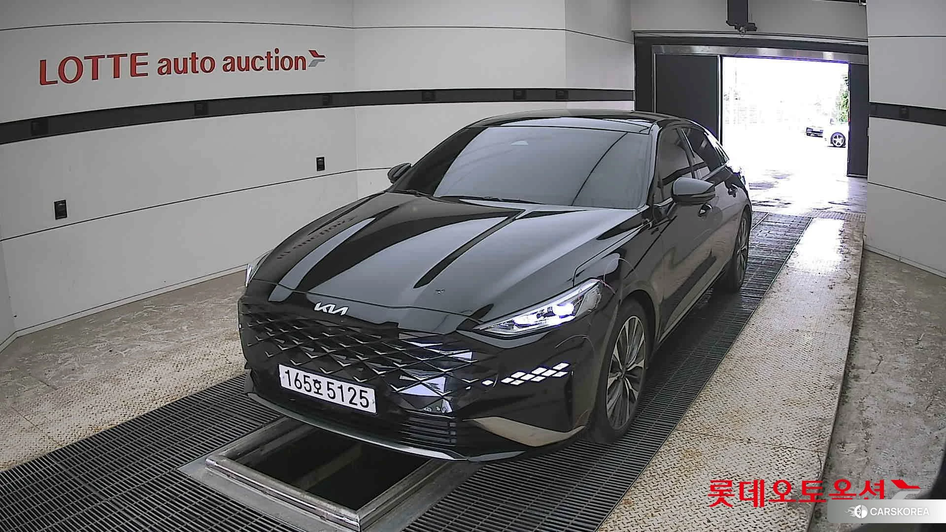 Kia K8 2022 Aurora Black Pearl из Кореи