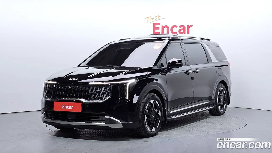 Kia The New Carnival 4th Generation 2024 Черный из Кореи