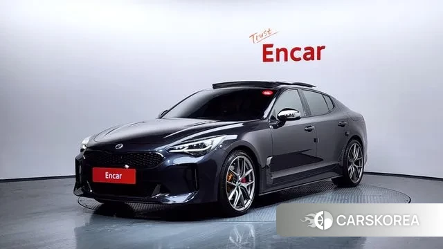 Kia Stinger 2018 Серый из Кореи