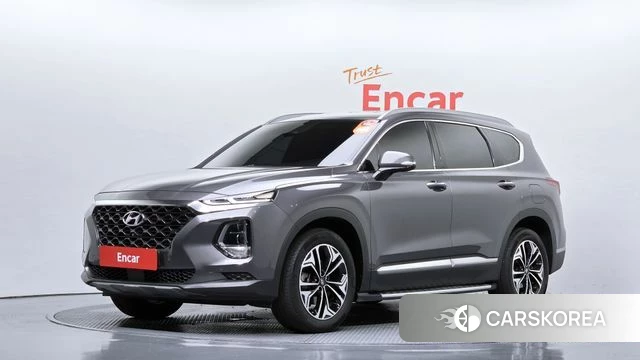 Hyundai Santa Fe TM 2018 Серый из Кореи