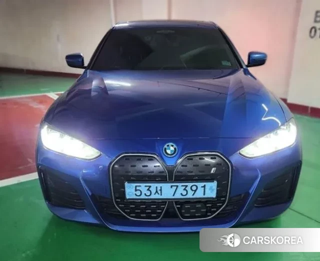 BMW i4 2023 Синий из Кореи